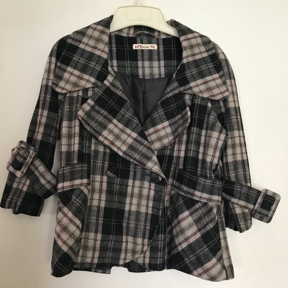 Forever21 plaid jacket